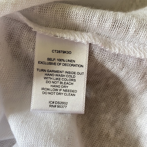 Gorgeous 100% linen top! - Picture 6 of 7